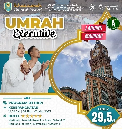 Travel Umroh Anak Kecil Februari 2023